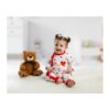 Floral Baby Jumpsuit for Girls with Hat – Breathable, Stylish & Machine Washable
