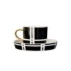 Ceramic Tea Sets for Elegant Tea Time 12 Pcs Include Saucers