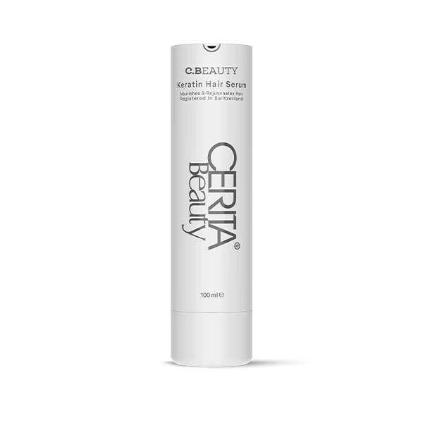 Cerita Hair Strengthening Serum with Keratin & Vitamin E, 100 ml (2x) – Suitable for All Hair Types