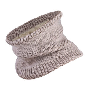 Chunky Knit Cowl Scarf – Soft & Stylish Suitable for Winter in Cream