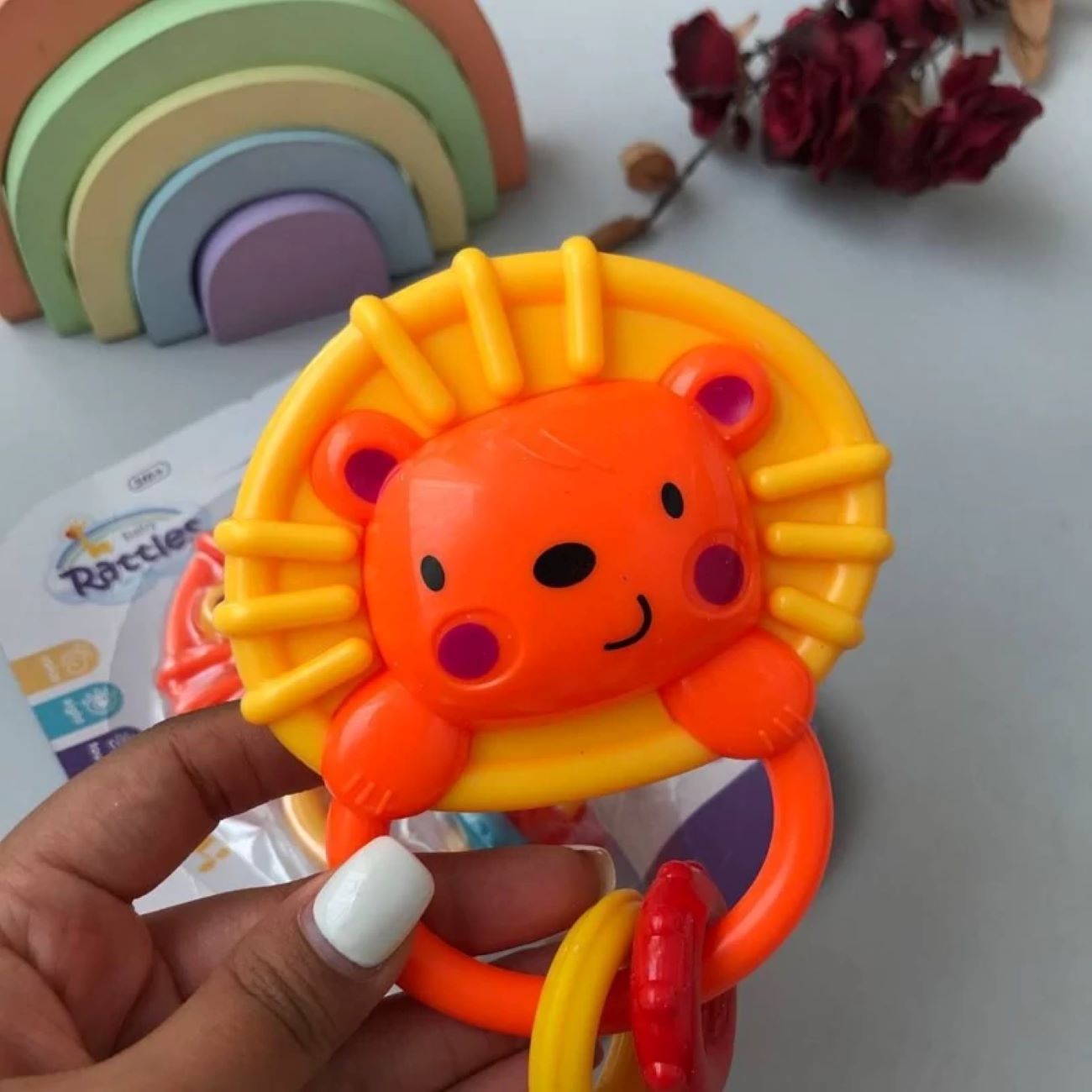 Colorful Baby Rattle – Fun Sounds for Tiny Hands