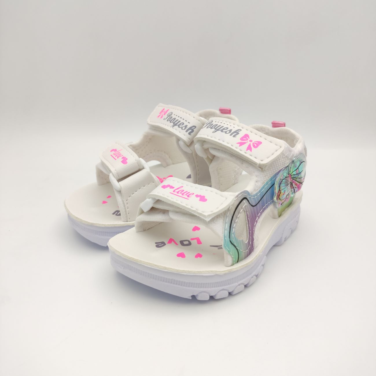Colorful & Cute Trendy Sandals with Bow Design for Your Stylish Girl