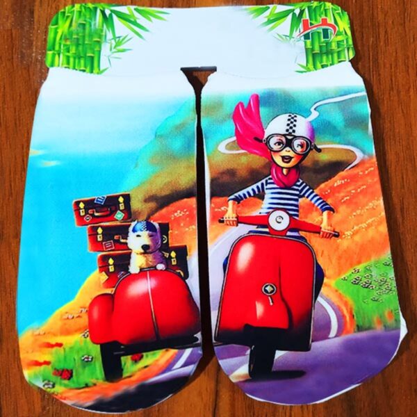 Colorful Kids Socks with Cute Patterns – Ages 1 to 4 Years