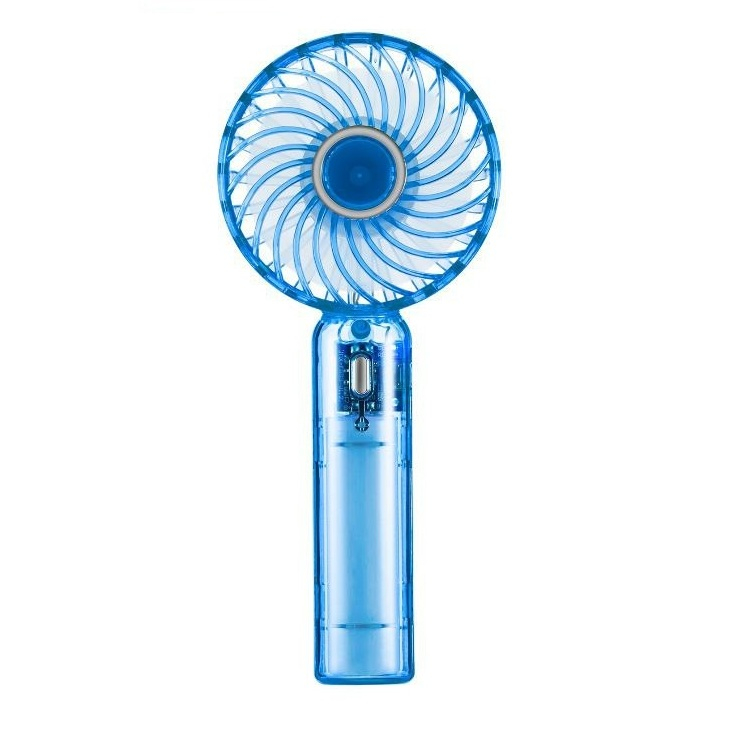 Compact Hand Fan with USB Charging – Lightweight Clip-On Personal Cooling Device