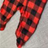 Cotton Baby Romper in Plaid Design – Cozy and Stylish, Imported for Your Little One