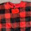 Cotton Baby Romper in Plaid Design – Cozy and Stylish, Imported for Your Little One