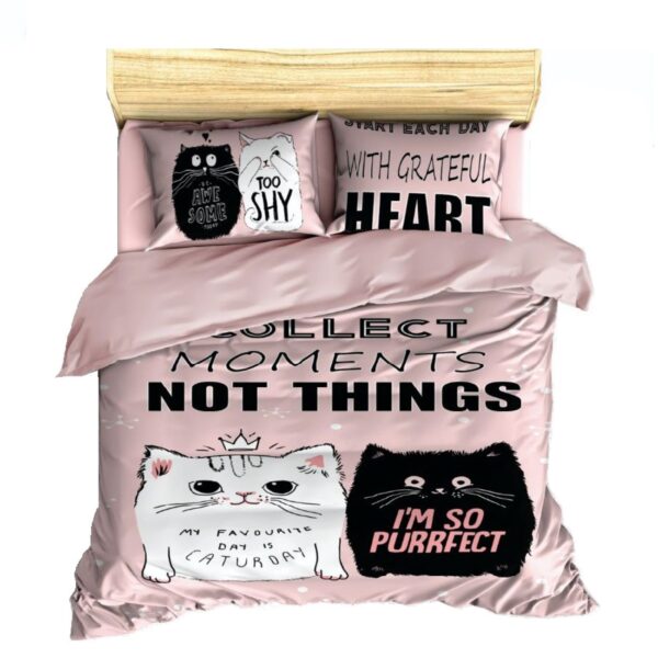 Cozy Nights Bedding Set – Perfect for Kids Kitty Design in 5 Pcs