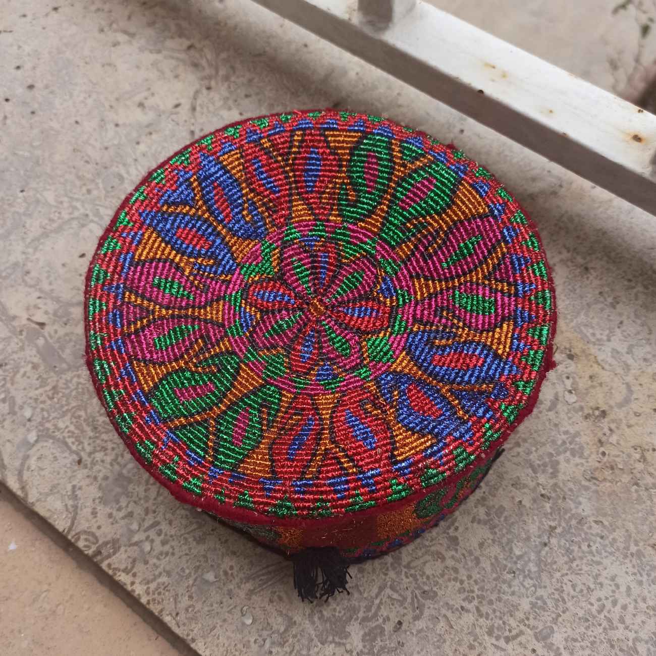 Cultural Embroidery Hat – Artisan-Made Ethnic Needlework Headwear