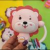 Cute Animal Musical Rattle for Babies with Teether