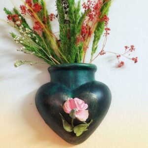 Decorative Farmhouse Wall Planter – Suitable for Kitchen, Patio or Entryway (2x)