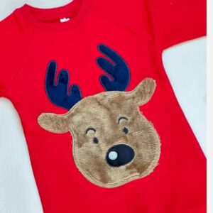 Baby Sporty Romper – Navy Blue with Whale Pattern in Cotton with Zipper