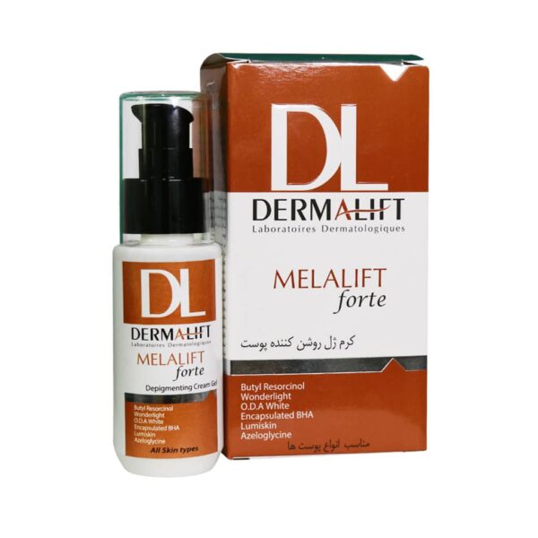 Dermalift Fort Skin Brightening Gel – Suitable for Fading Dark Spots and Hyperpigmentation, 50 ml