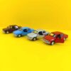 Die-cast Toy car Inspired by Vintage Mercedes Models, Finished in a Sleek Silver
