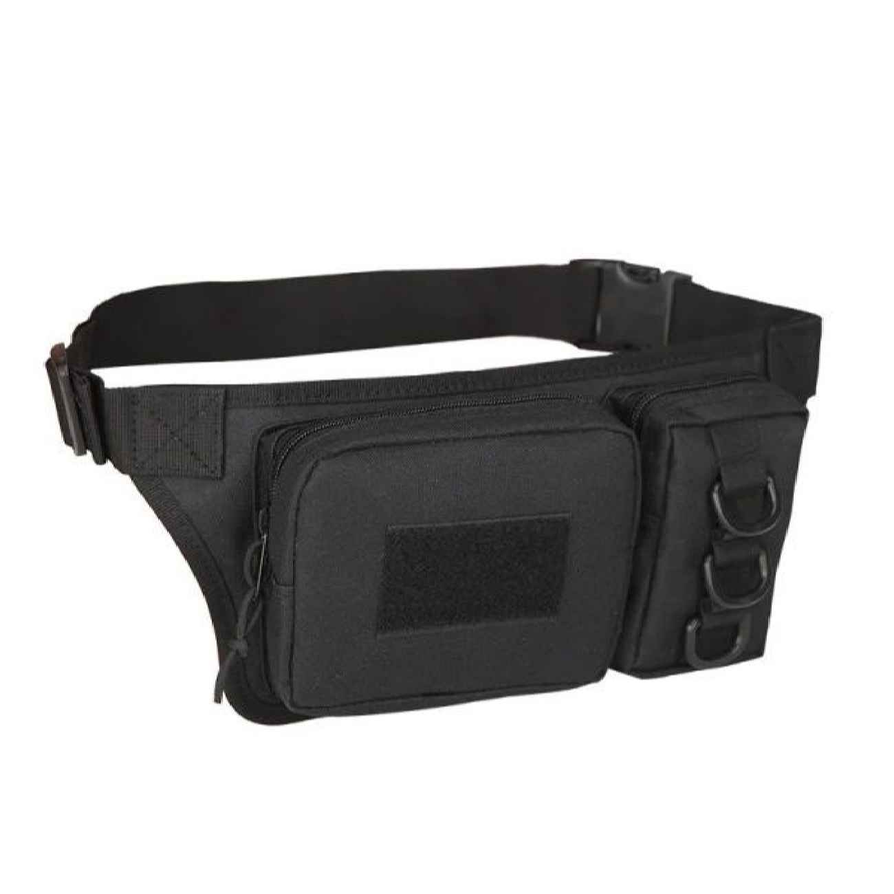Durable Tactical Waist Bag with 3 Packet – Suitable for Hiking, Camping, Etc