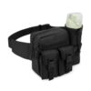Durable Tactical Waist Bag with Built-In Water Bottle Holder – Suitable for Hiking, Camping, Etc