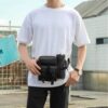 Durable Tactical Waist Bag with Built-In Water Bottle Holder – Suitable for Hiking, Camping, Etc