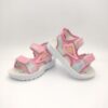 Elegant Playful Sandals for Kids – Flower-Adorned Velcro Straps, Comfortable and Ideal for Warm Weather