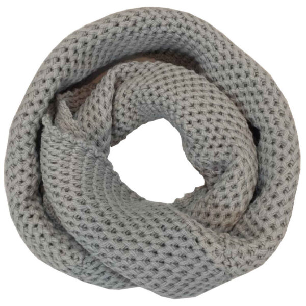 Elegant Ring-Style Cowl Scarf – Soft-Touch Knit, Perfect for Chilly Days