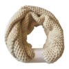 Elegant Ring-Style Cowl Scarf – Soft-Touch Knit, Perfect for Chilly Days