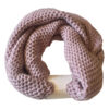 Elegant Ring-Style Cowl Scarf – Soft-Touch Knit, Perfect for Chilly Days