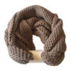 Elegant Ring-Style Cowl Scarf – Soft-Touch Knit, Perfect for Chilly Days