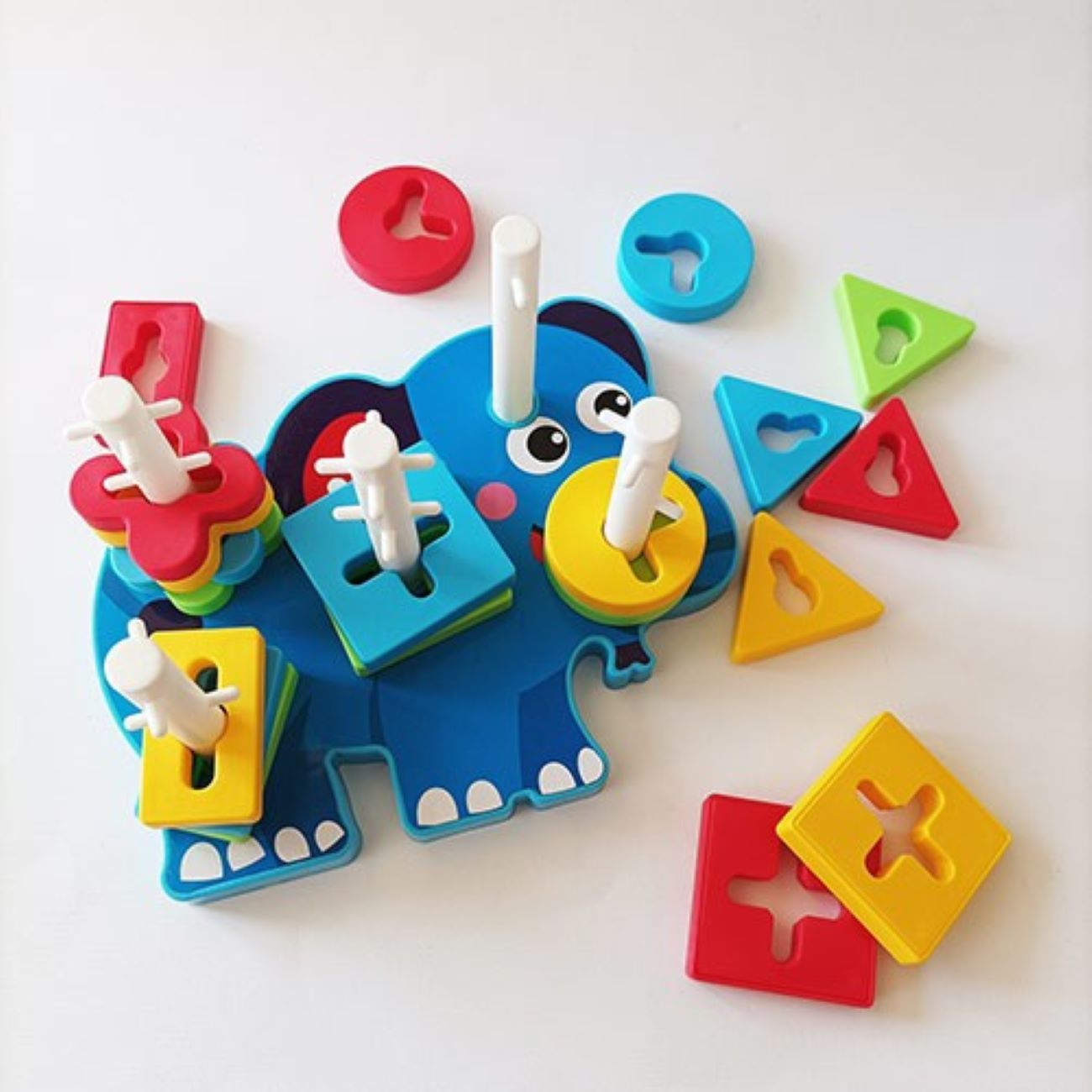 Elephant-Shaped Obstacle Maze – Montessori-Inspired Motor Skills Toy