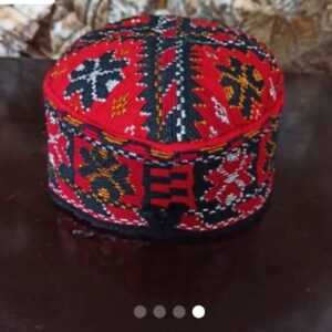 Traditional Embroidered Ethnic Hat – Elegant & Handmade Suitable for Cultural Festival