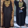 Formal Abaya Mantu – Long, Elegant, and Modest with a Closed Front and Traditional Design