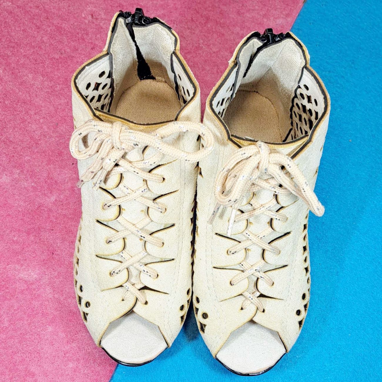 Formal Occasion Kids Sandals with Faux Leather Finish – 2 cm High Heel