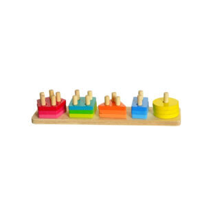 Geometric Shapes Puzzle Toy – Educational Game Based on Montessori Principles