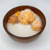 Giftable Candle in Rustic Wood Jar – Perfect for Decoration & Unique Gift (4)
