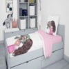 Girl-Themed Bedding Set for Kids – 5 Pieces