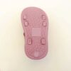 Girls' Casual Sport Sandals – Dusty Pink with Flower Motif