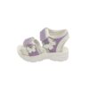 Girls’ Elegant Sandals with Low Heel and Glitter Design – Perfect for Special Days