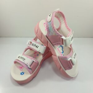 Girls’ Fancy Sandals with Hello Kitty Design – Lightweight Party Shoes