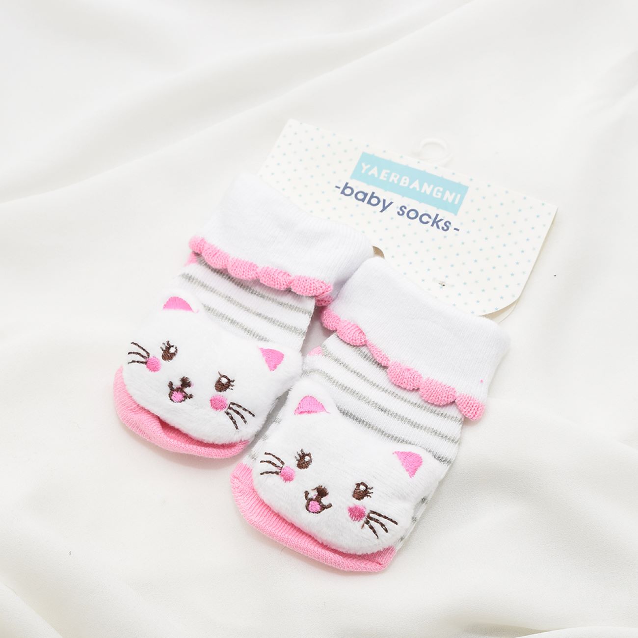Girls’ Fashion Socks –  Pretty Kitty Doll Designs