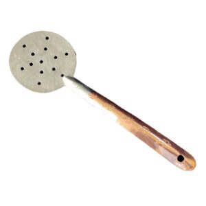 Handcrafted Two-Tone Copper Spatula – Perfect for Frying, Serving, and Cooking