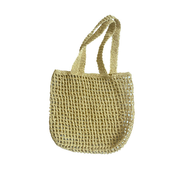 Handmade Boho Raffia Tote Bag – Suitable for Vacation and Resort Looks