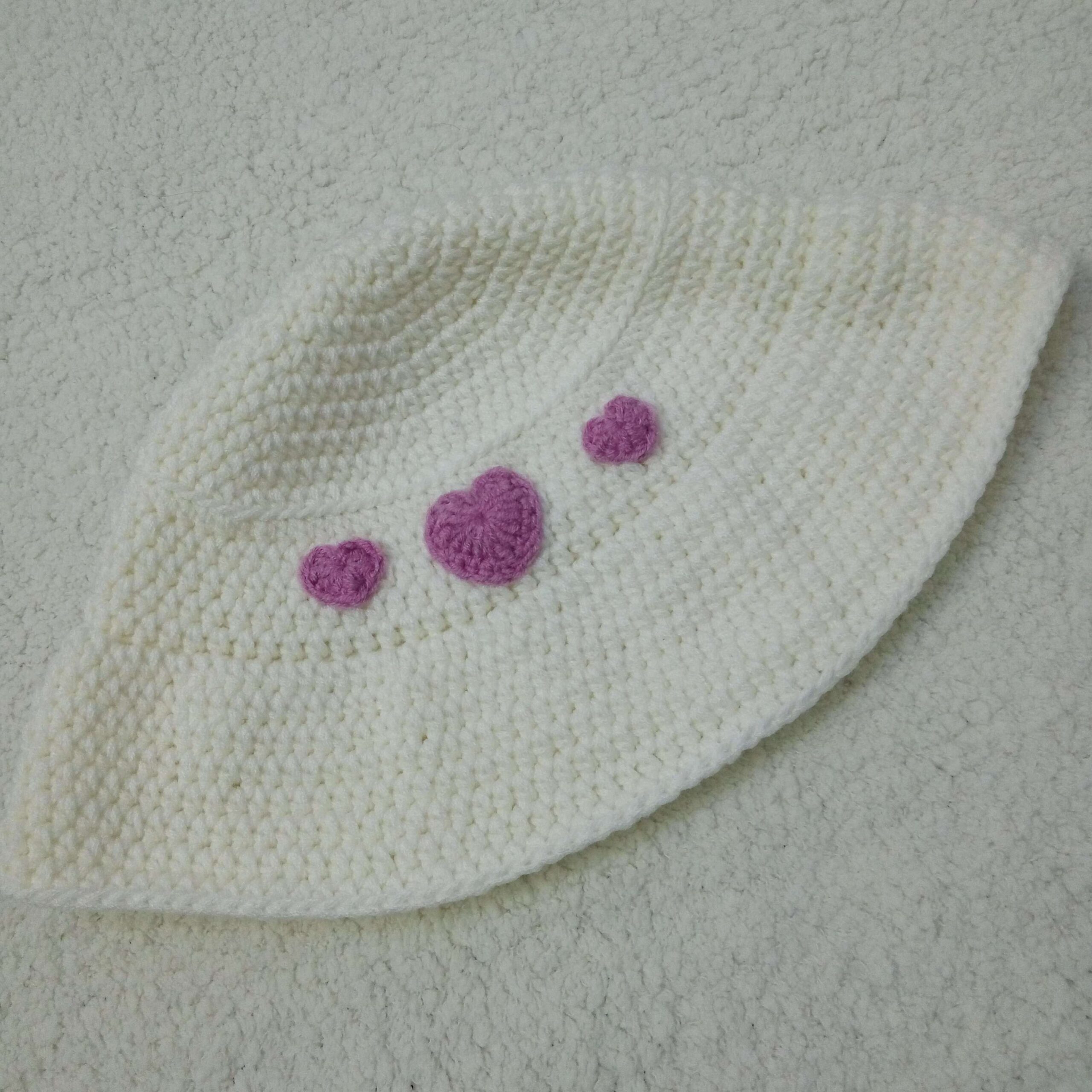 Handmade Crochet Bucket Hat – Suitable for Casual Outfits