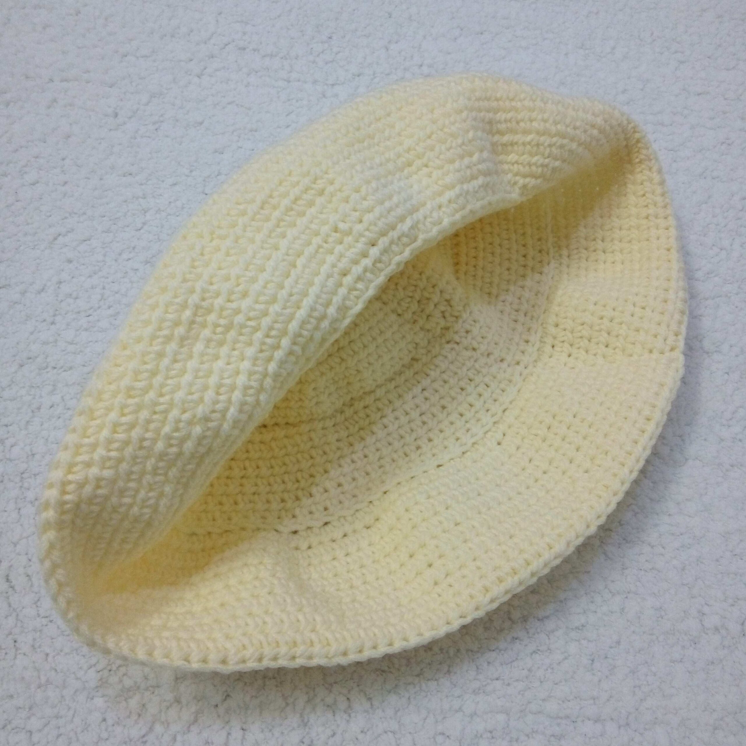 Handmade Crochet Bucket Hat – Suitable for Casual Outfits