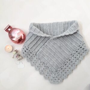 Handmade Crochet Ring Neck Scarf – Soft, Stylish Accessory for Cold Weather