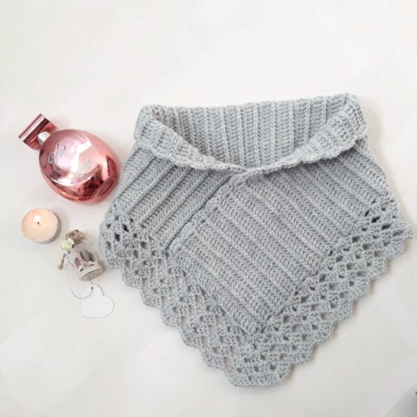 Handmade Crochet Ring Neck Scarf – Soft, Stylish Accessory for Cold Weather