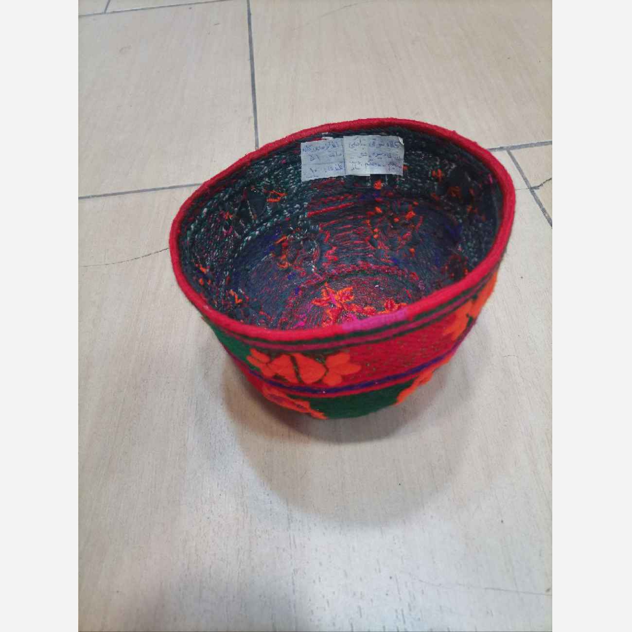 Handmade Ethnic Needlework Hat – Traditional Boho Headwear for All Seasons