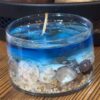 Handmade Ocean Candle in Glass Jar – Suitable for Coastal & Nautical Interior Styles