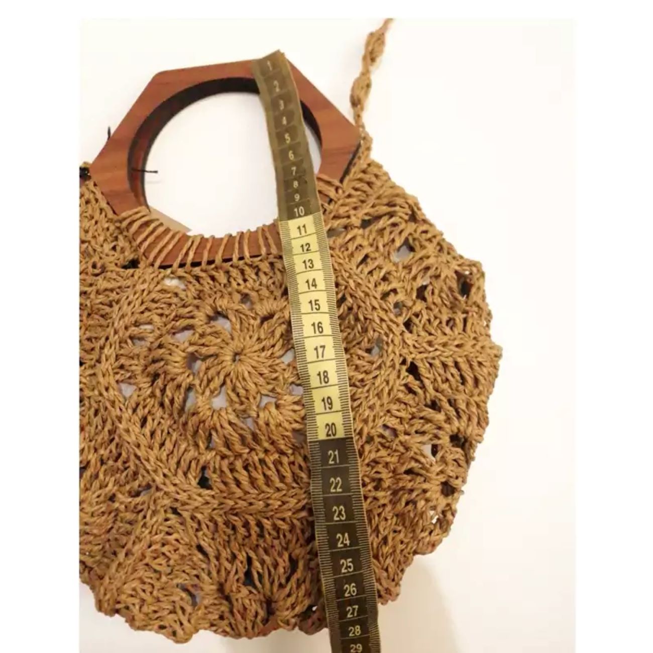 Handmade Raffia Crochet Tote Bag – Lightweight, Durable, and Naturally Beautiful