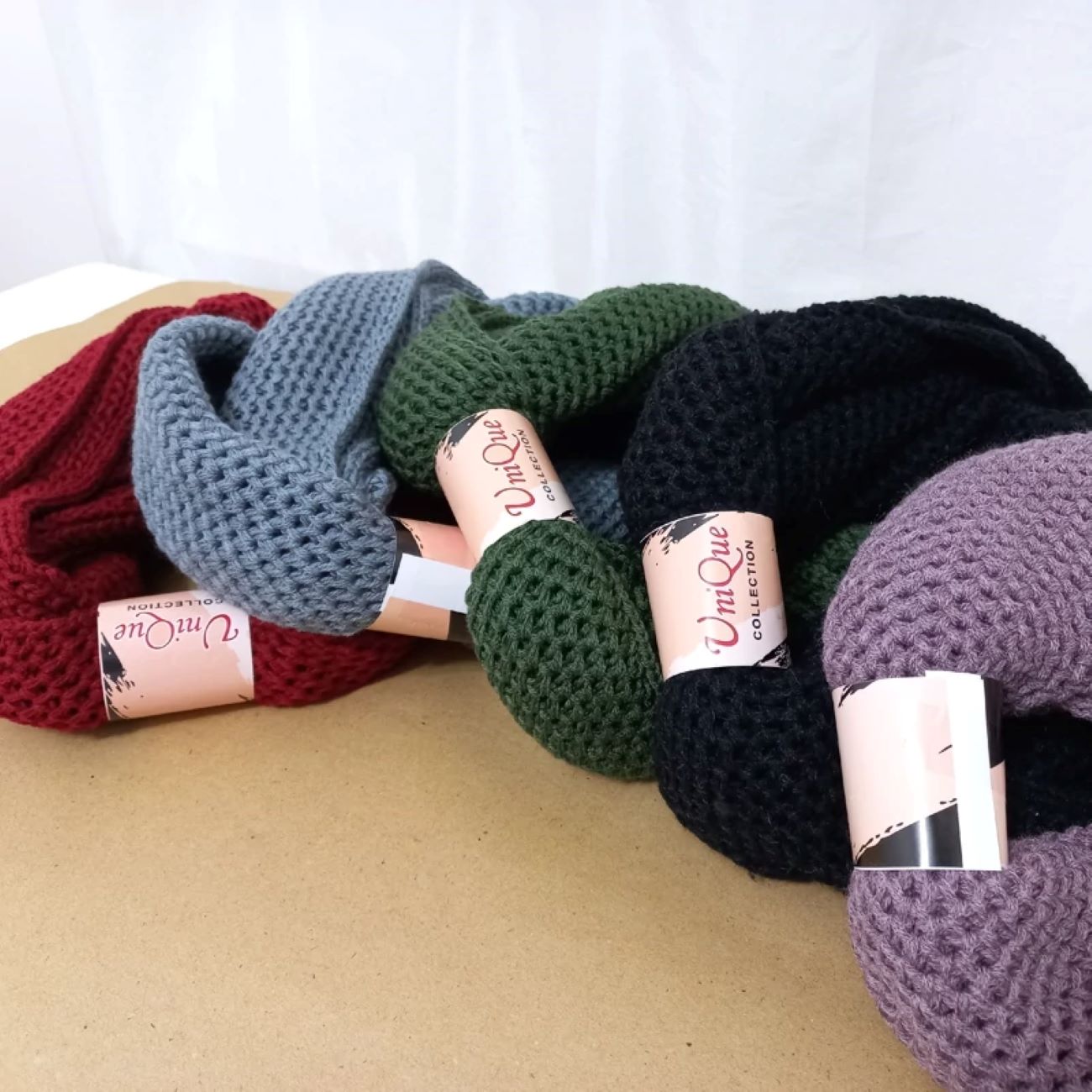 Handwoven Ring Neck Scarf – Perfect for Cold Weather and Layering