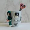 High-Quality Ceramic Mug with Inspiring Midwife Design