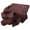 Interlocking Puzzle Coasters – Suitable for Protecting Wooden Surfaces (4x)