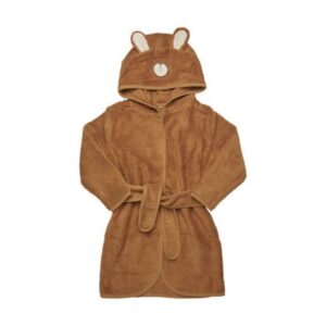 Kids’ Bathrobe Towel – Teddy Bear , Size 80 4-6 Years