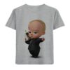 Kids' T-shirt Boss Baby - 100% Cotton Short Sleeve TShirt for Kids